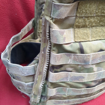 Crye precision mbav plate carrier multicam used (11n- DC10-yam194)