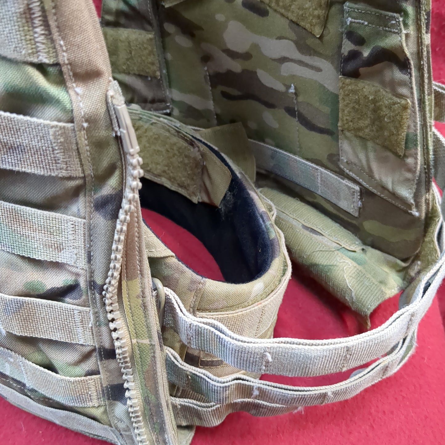 Crye precision mbav plate carrier multicam used (11n- DC10-yam194)