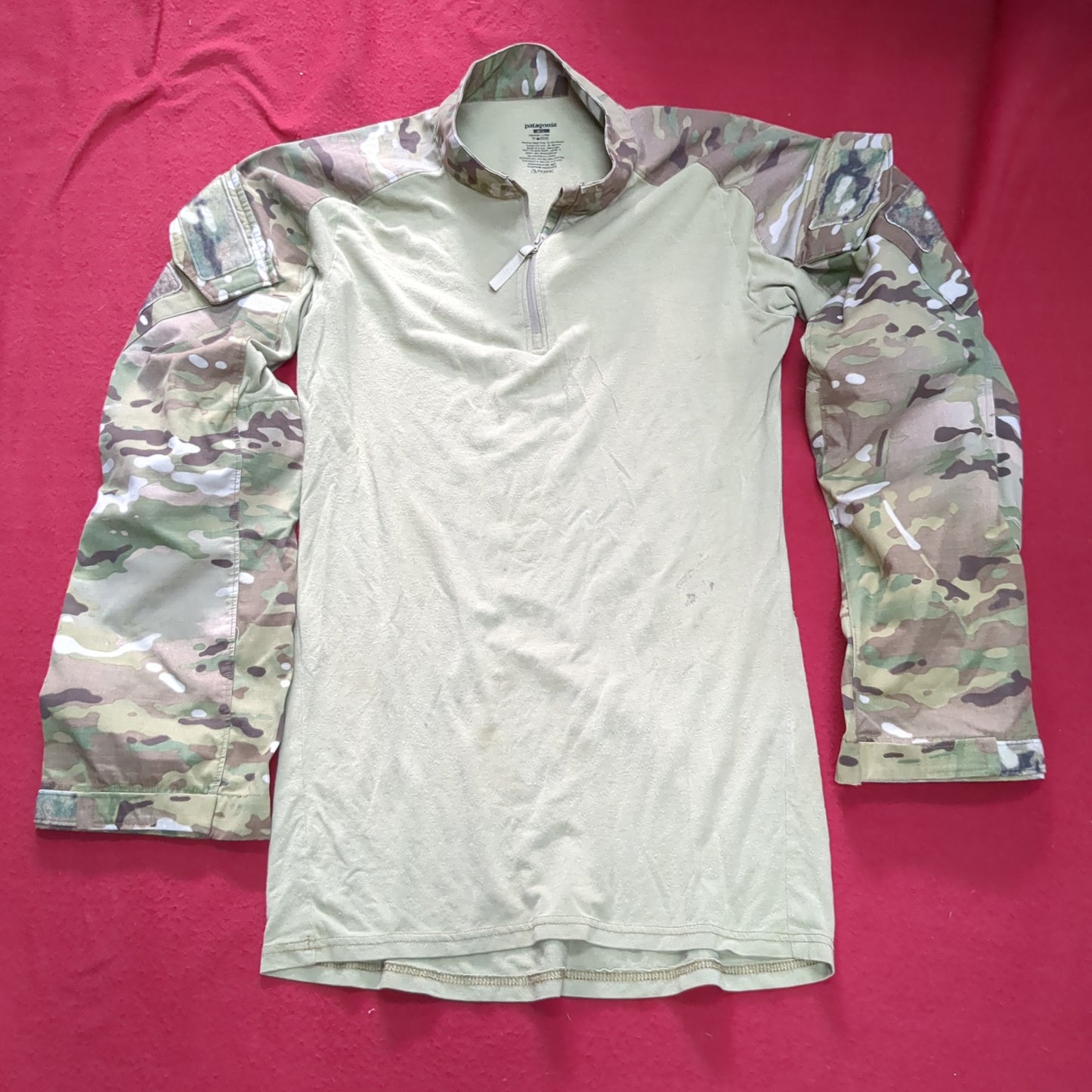 Patagonia medium long l9 combat shirt multicam ocp used (fa06-yam197)