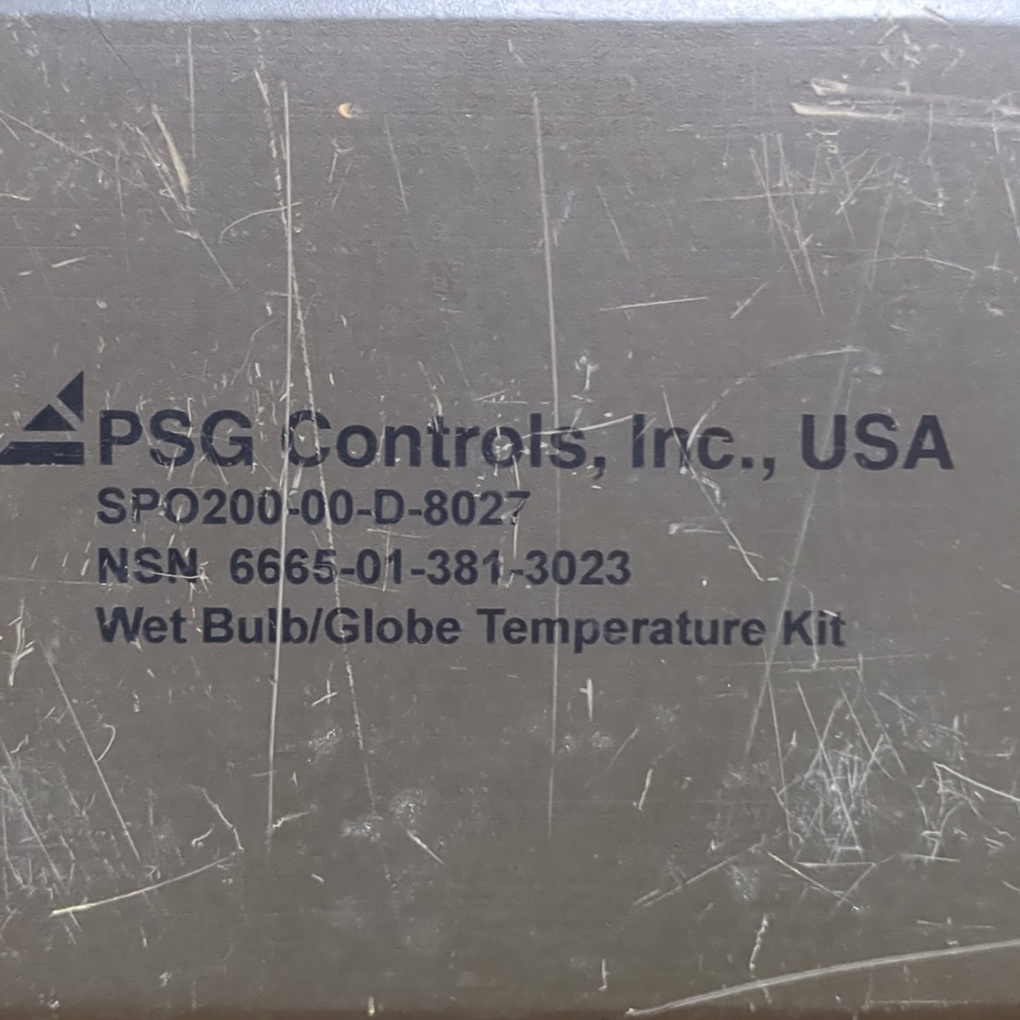 NOS psg controls wet bulb globe temperature index calculator kit 3023 (06cc-yam199)