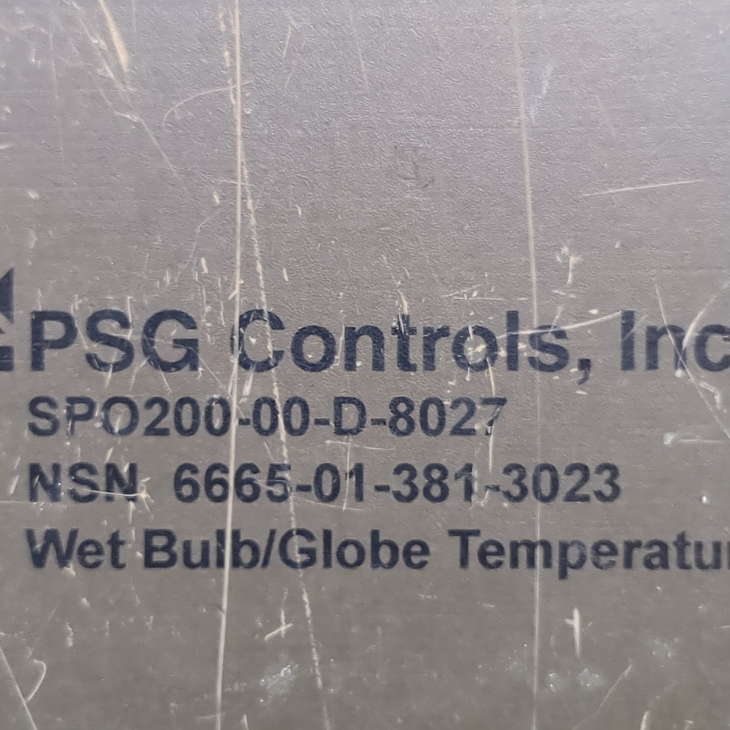 NOS psg controls wet bulb globe temperature index calculator kit 3023 (06cc-yam199)