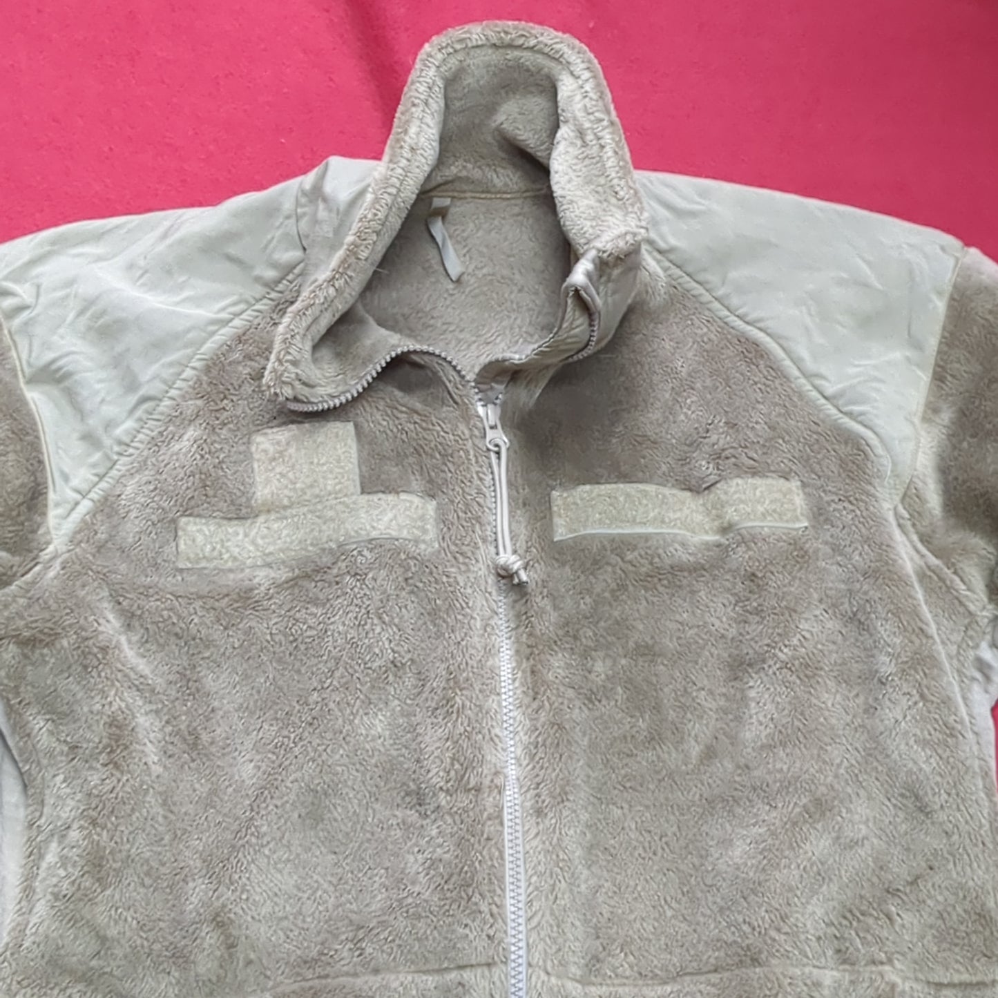 US army small regular peckham coyote gen III level 3 fleece jacket good condition (FL1-enu03)