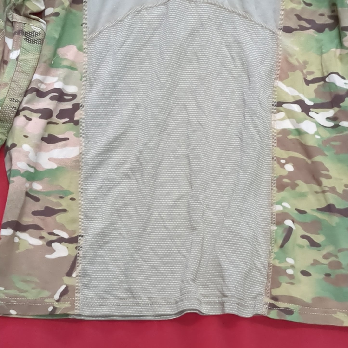 US army xl xtra large 1/4 quarter zip type 2 combat ocp multicam frac top shirt used *fa06-enu04*