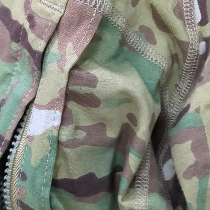 US army xl xtra large 1/4 quarter zip type 2 combat ocp multicam frac top shirt used *fa06-enu04*