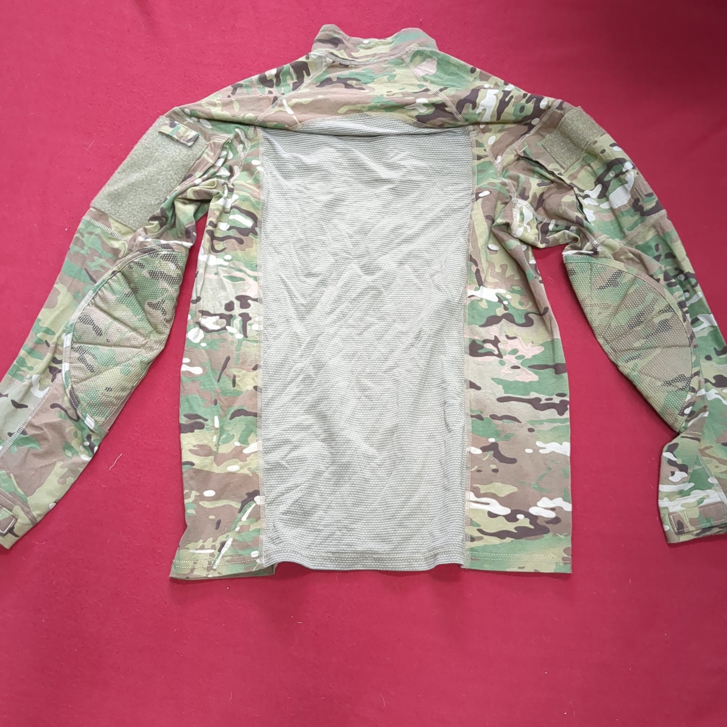 US army xl xtra large 1/4 quarter zip type 2 combat ocp multicam frac top shirt used *fa06-enu04*