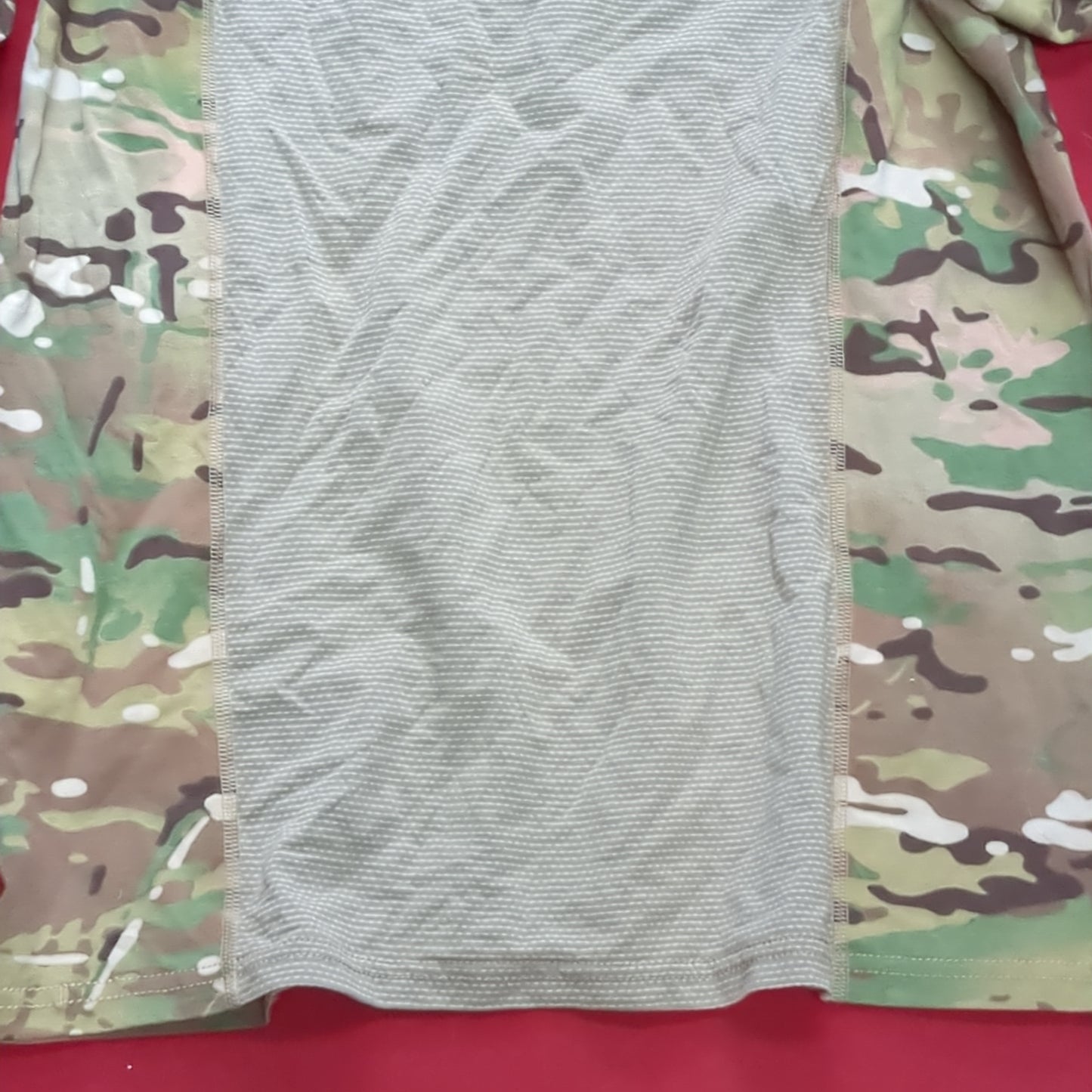 US army xl xtra large 1/4 quarter zip type 2 combat ocp multicam frac top shirt used *fa06-enu04*