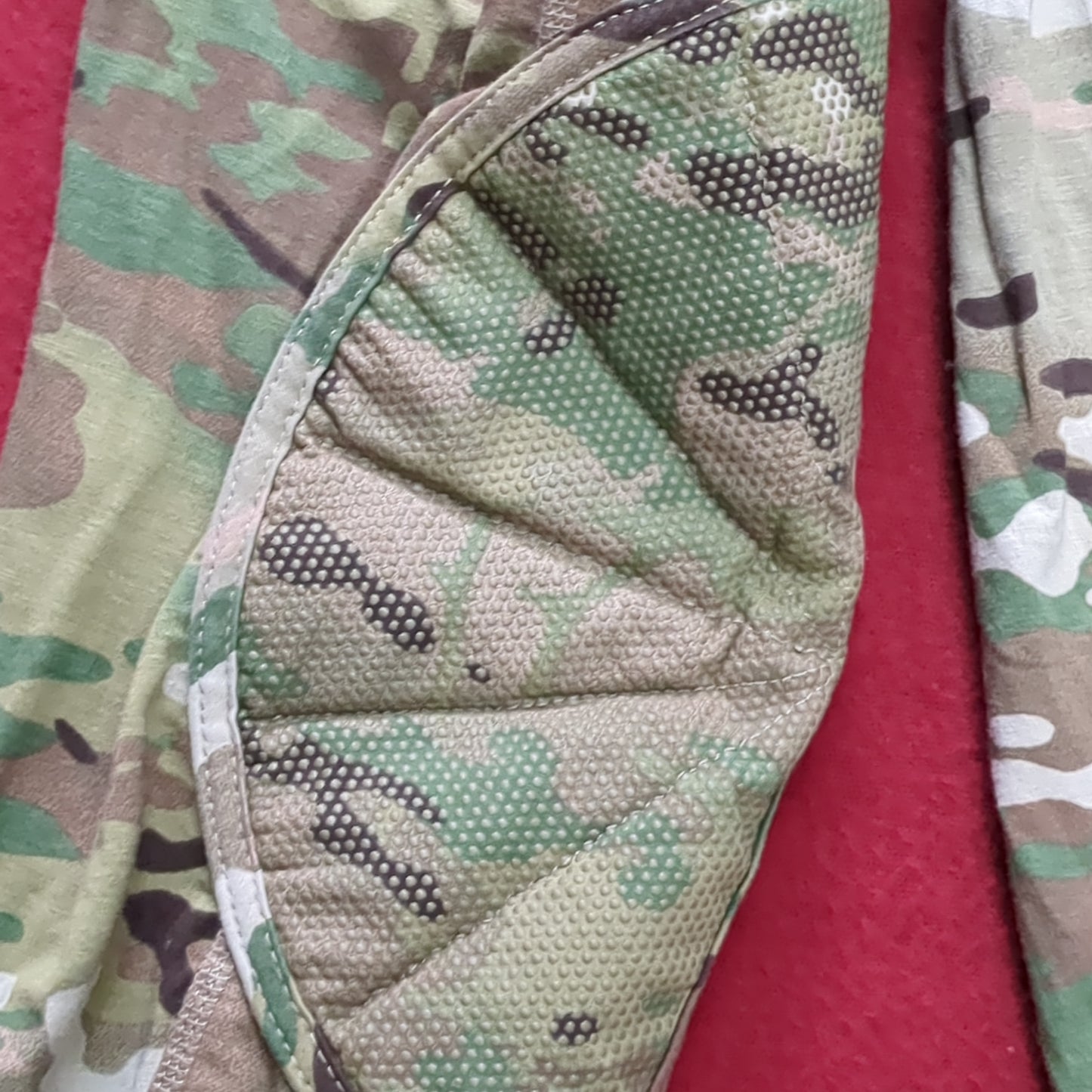 US army xl xtra large 1/4 quarter zip type 2 combat ocp multicam frac top shirt used *fa06-enu04*