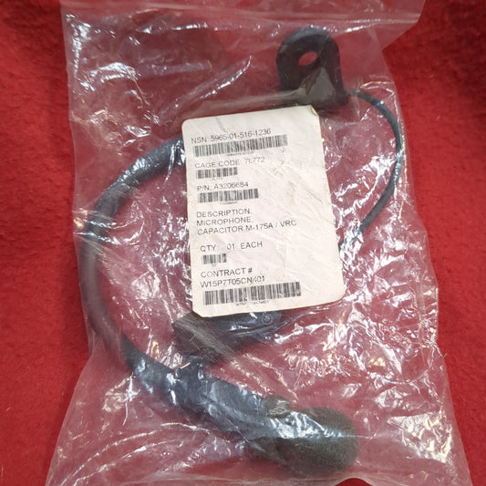 NOS microphone capacitor m-175A / vrc, nsn: 5965-01-516-1236  (COM2-enu16)