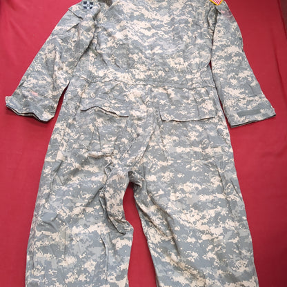 US army large Mechanics ACU Coveralls used *GTT-enu22*