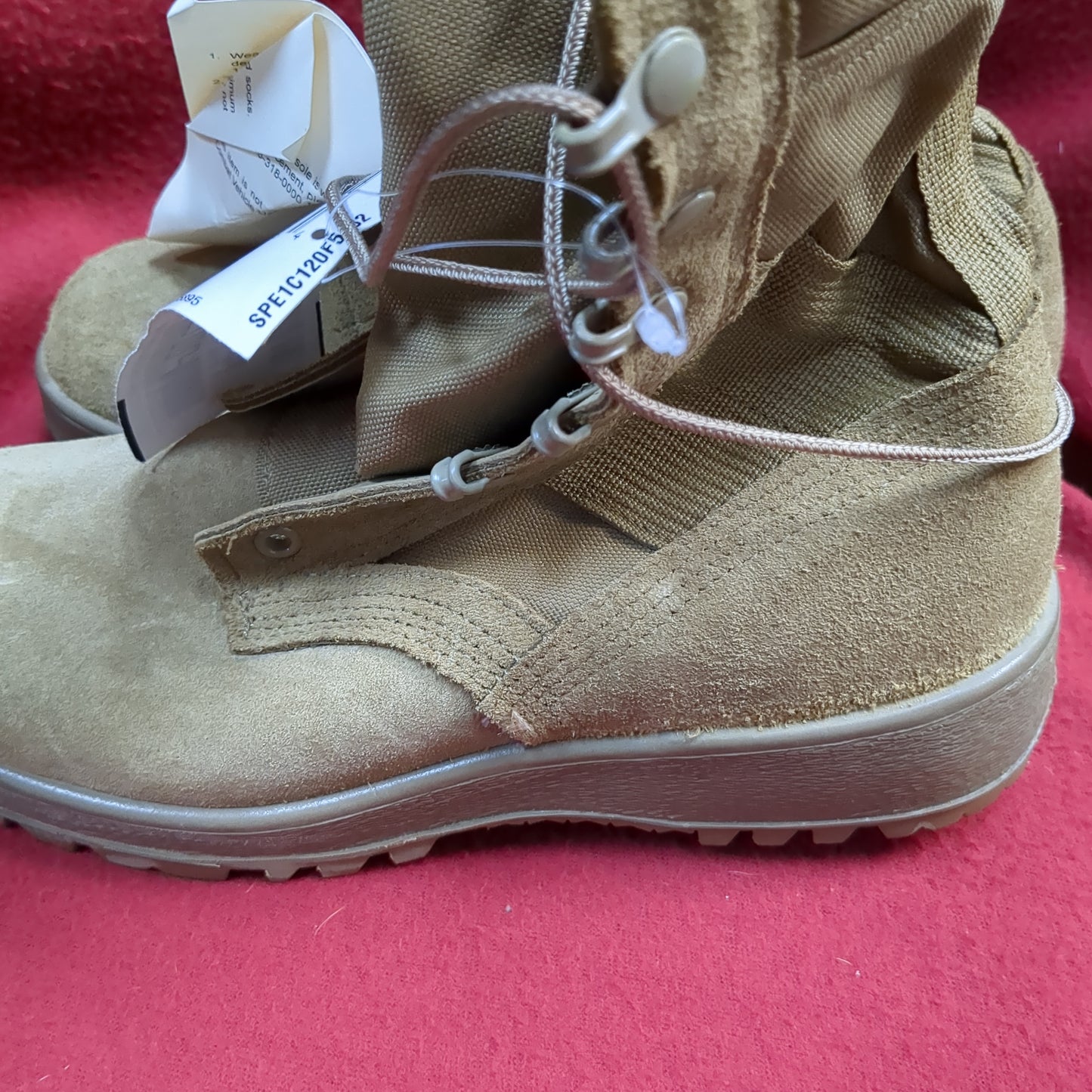 NWT army 7W mcrae hot weather combat boots coyote 499 Tan (hc02-enu26)