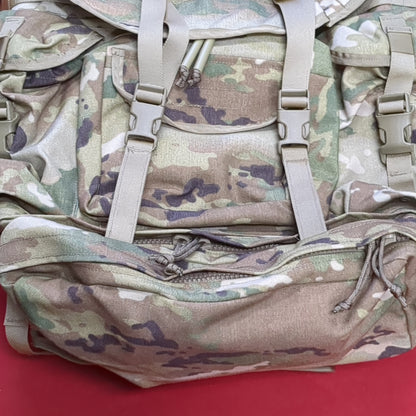 US army molle 4000 4k airborne multicam rucksack system excellent condition (B#2-enu27)