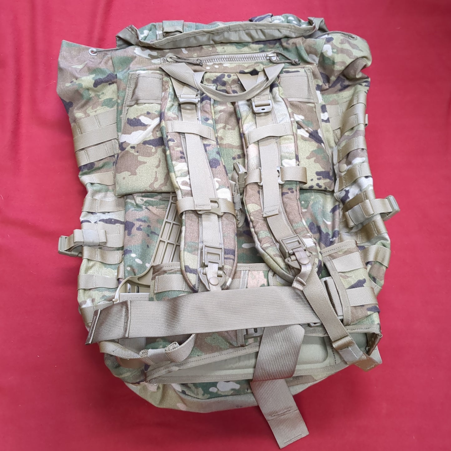 US army molle 4000 4k airborne multicam rucksack system excellent condition (B#2-enu27)