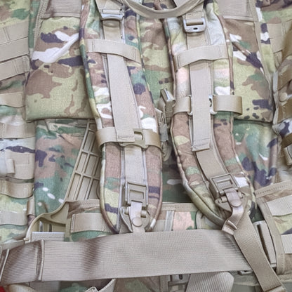 US army molle 4000 4k airborne multicam rucksack system excellent condition (B#2-enu27)