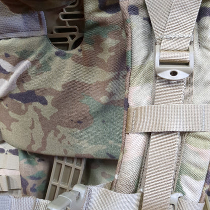 US army molle 4000 4k airborne multicam rucksack system excellent condition (B#2-enu27)