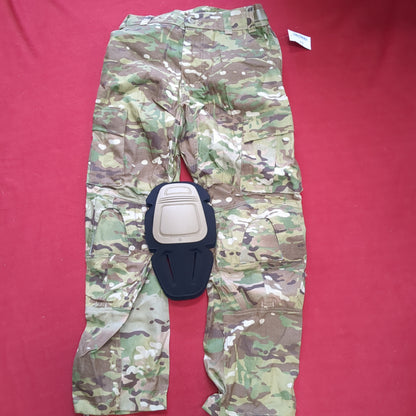 US Army Large Long Combat OCP Multicam FRAC Pants w/ Knee Pads (fc07-enu35)