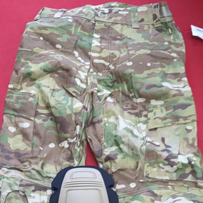 US Army Large Long Combat OCP Multicam FRAC Pants w/ Knee Pads (fc07-enu35)