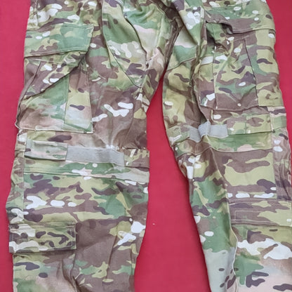 US Army Large Long Combat OCP Multicam FRAC Pants w/ Knee Pads (fc07-enu35)