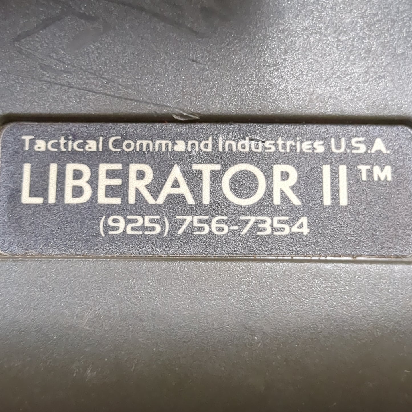 TCI Liberator II Digital Tactical Headset w/ ptt 76327-02 used (COM1-enu43)