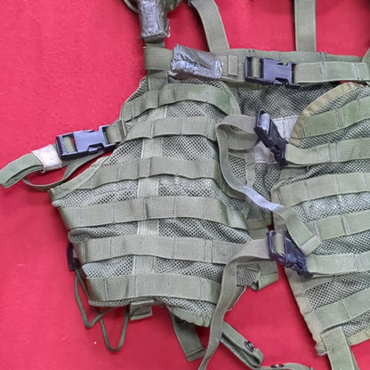 Tactical load bearing medic vest TLBV woodland used (lb4-enu49)