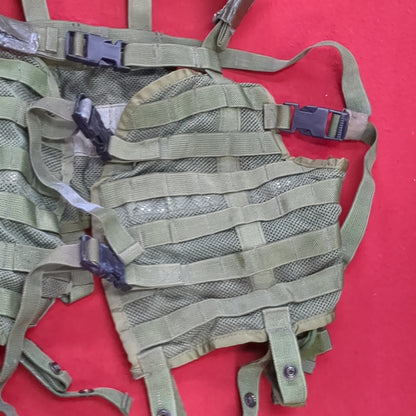 Tactical load bearing medic vest TLBV woodland used (lb4-enu49)