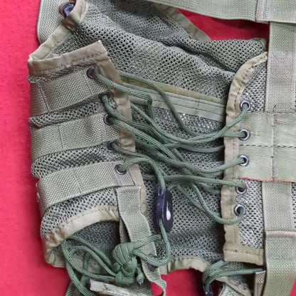 Tactical load bearing medic vest TLBV woodland used (lb4-enu49)