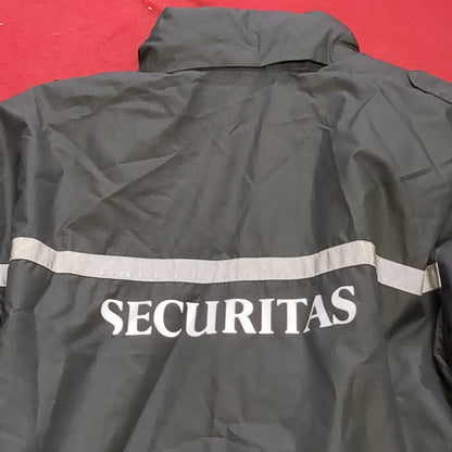 Security Jacket 2X-Large XXL Blue/Gray Cold Weather Reflective used (gtt-enu50)