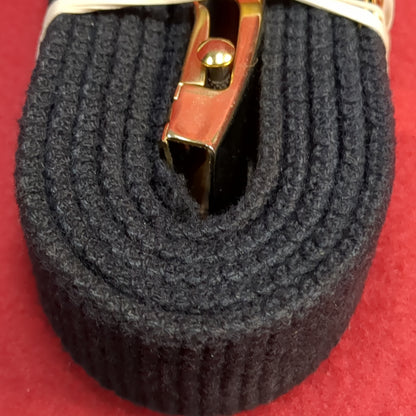 Vanguard belt male black poly wool used (GCG1- da11-enu66)