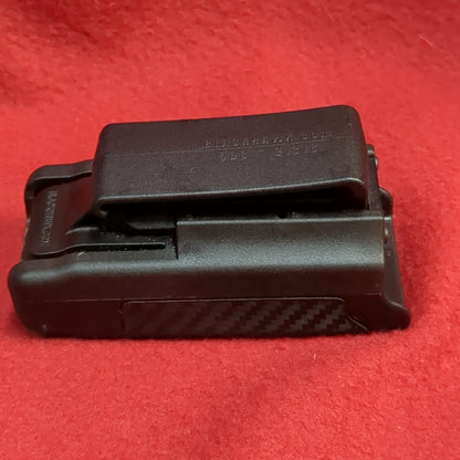 Blackhawk single quick draw mag holder single stack 9mm used (hc04-enu68)