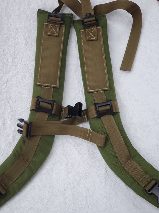 SET of OD/Coyote LC-3 Alice Malice Pack Shoulder Straps w/ Sternum (OD/COY LC-3)