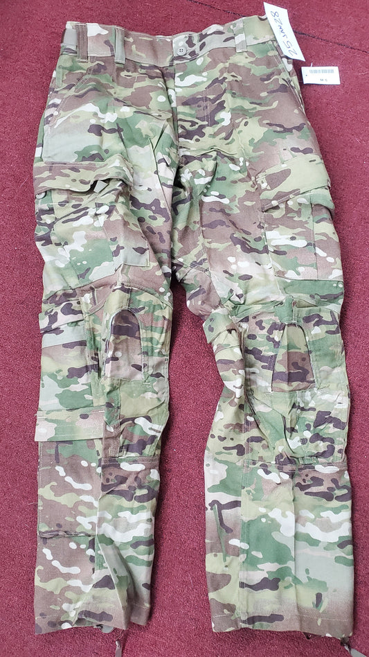 NOS Medium Short US Army Deployment Frac Combat Pants w/ Knee Pad Pockets (db07-25jan28)