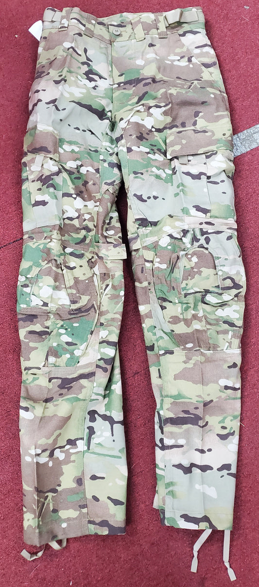 NOS Small Long US Army Deployment Frac Combat Pants w/ Knee Pad Pockets (db07-25jan27)