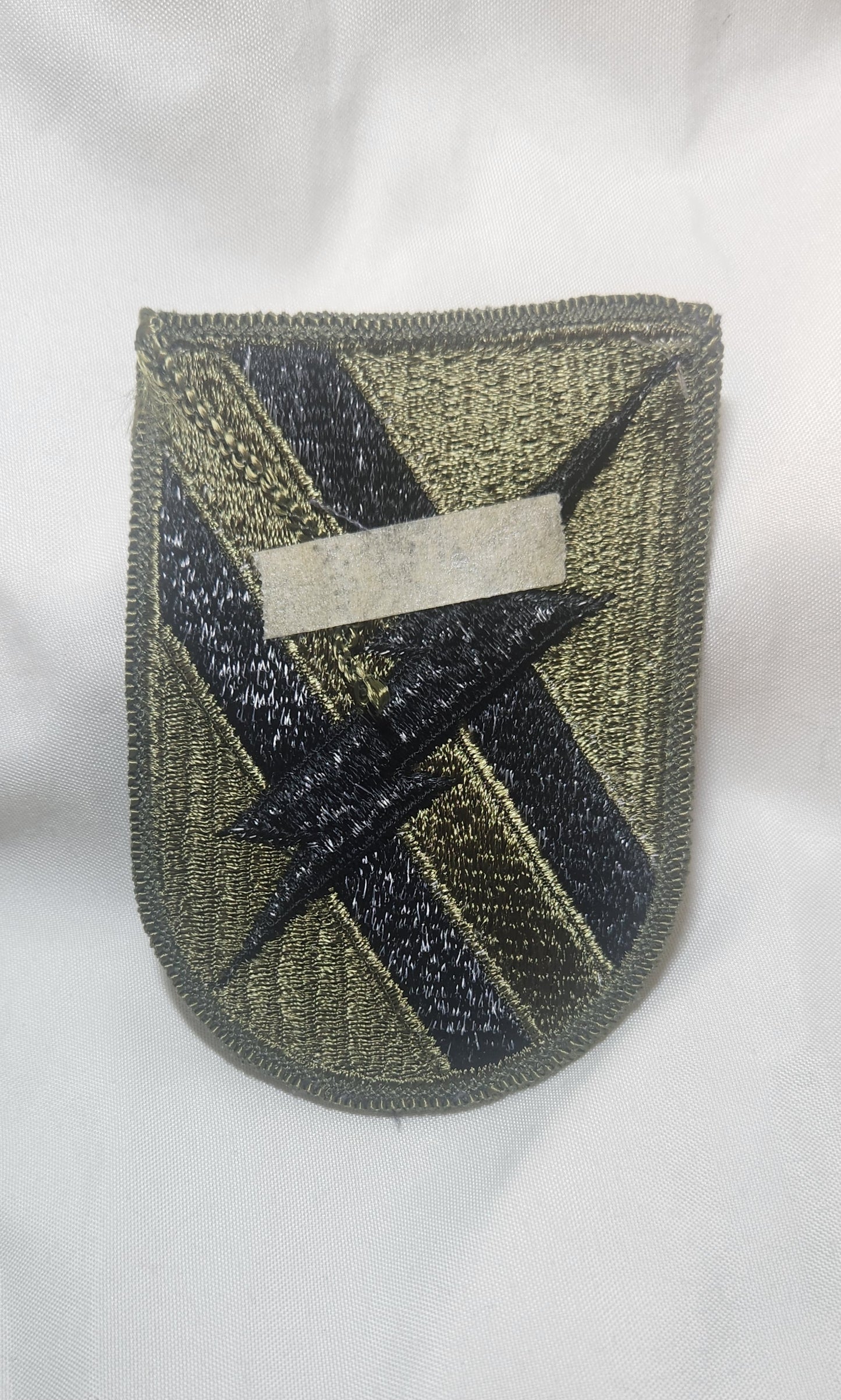 US Army 48th Infantry Brigade Patch Sew on Patch Subdued OD Black (bu10-48th)