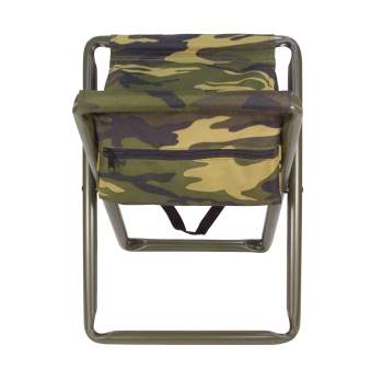 4576 Woodland Deluxe Folding Stool w/ Pouch (gtt)