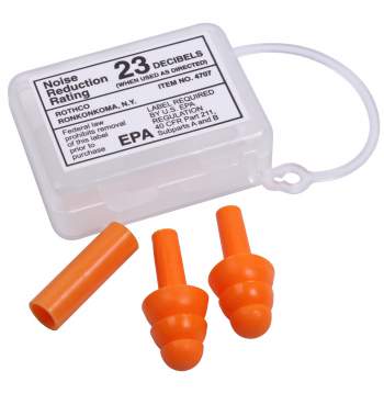 4707 Silicone Earplugs Clear (gtt)