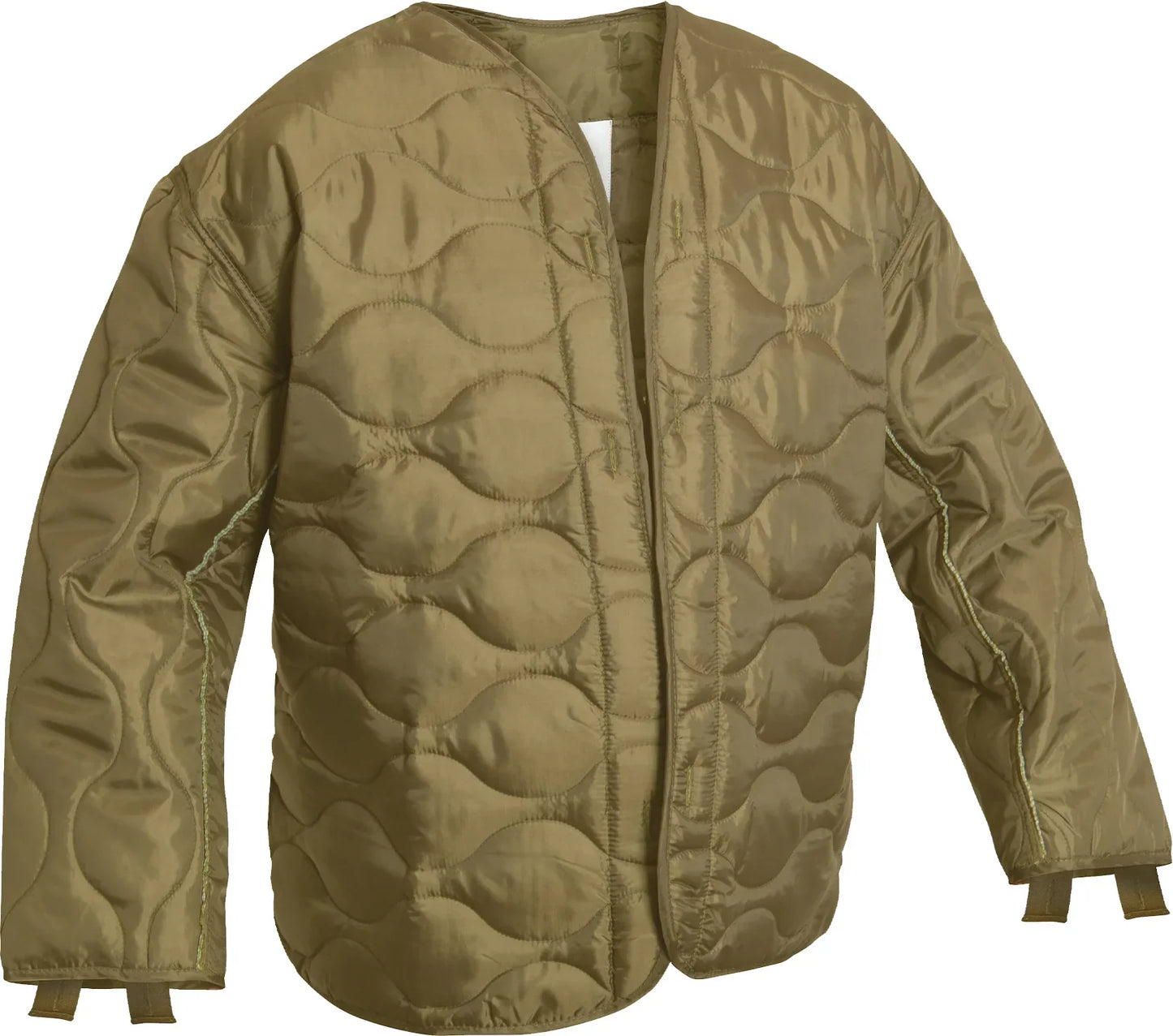 82920XL X-Large M-65  "Woobie Smoker Jacket" Coyote Field Liner without Buttons (gtt)