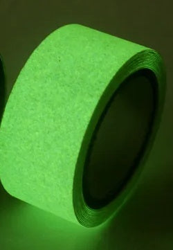 AS 2" x 5M Green Glow in the Dark Luminous Tape Anti-Slip (gtt)