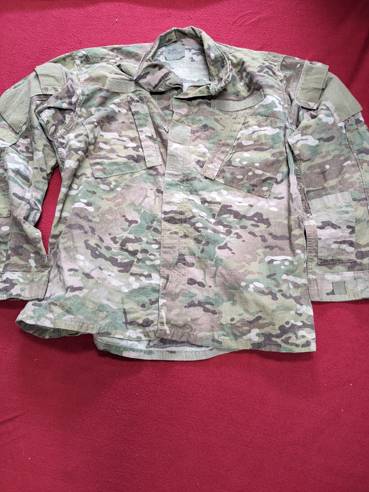 US army medium regular deployment frac multicam ocp uniform top jacket Used (ec10-enu81)