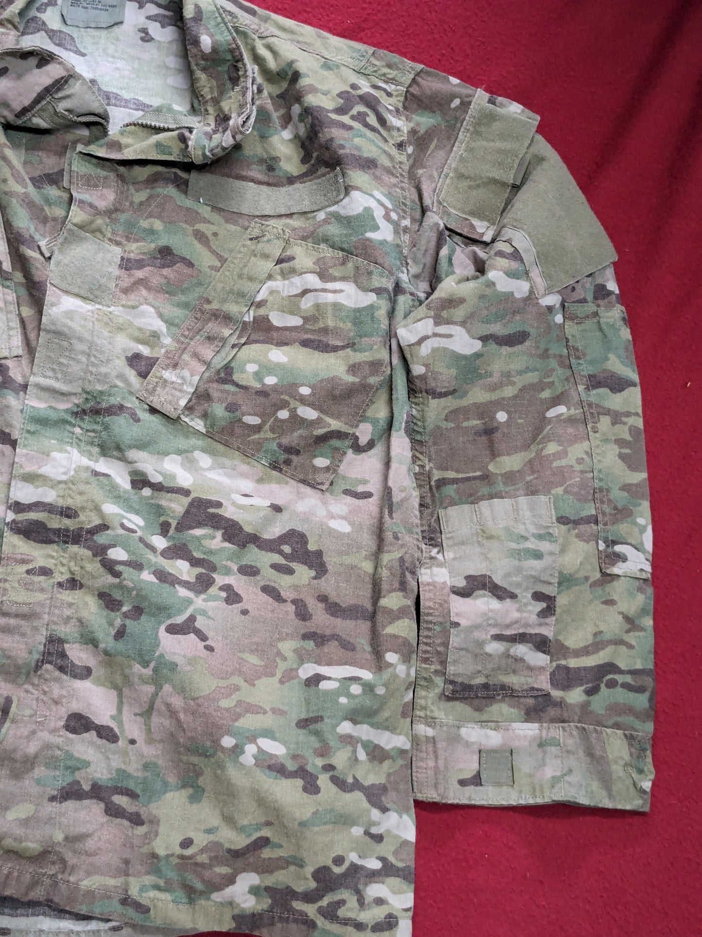 US army medium regular deployment frac multicam ocp uniform top jacket Used (ec10-enu81)