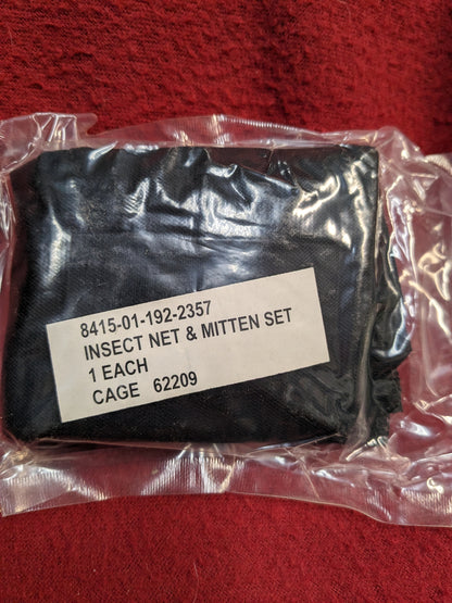 nos insect net and mitten set protector nsn: 8415-01-192-2357 (06cc-enu84)