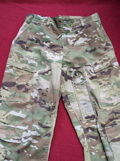 Us army flight pants combat aircrew uniform multicam used (fa19-enu98)