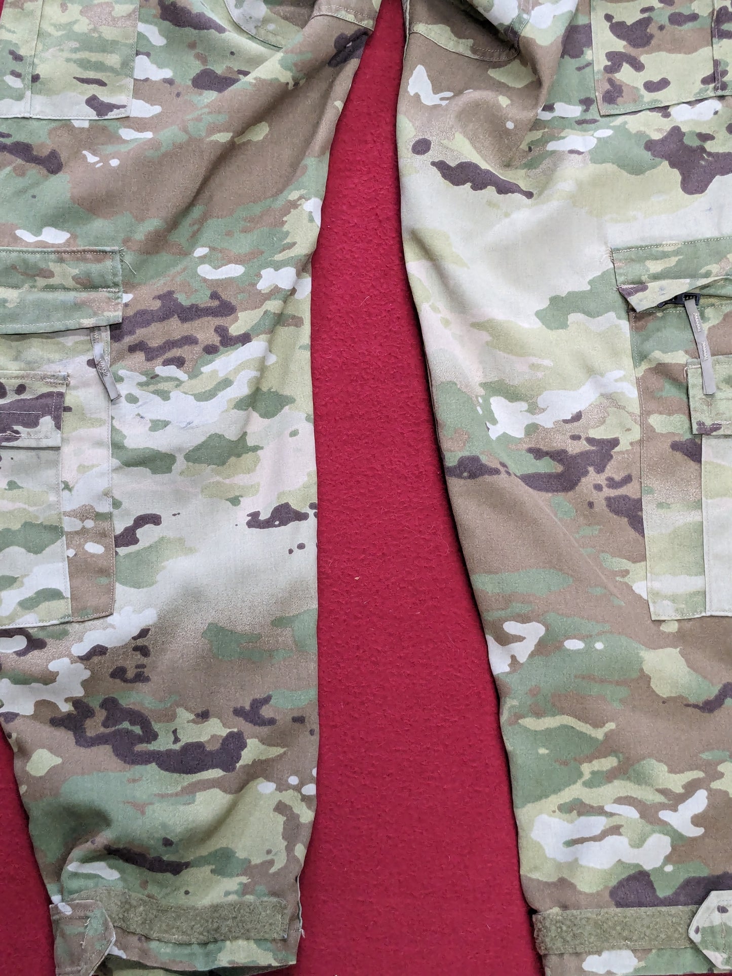 Us army flight pants combat aircrew uniform multicam used (fa19-enu98)