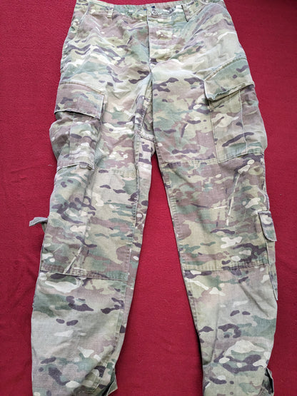 SET of us army medium regular propper traditional ocp uniform top pants air force used (ec12-enu106)