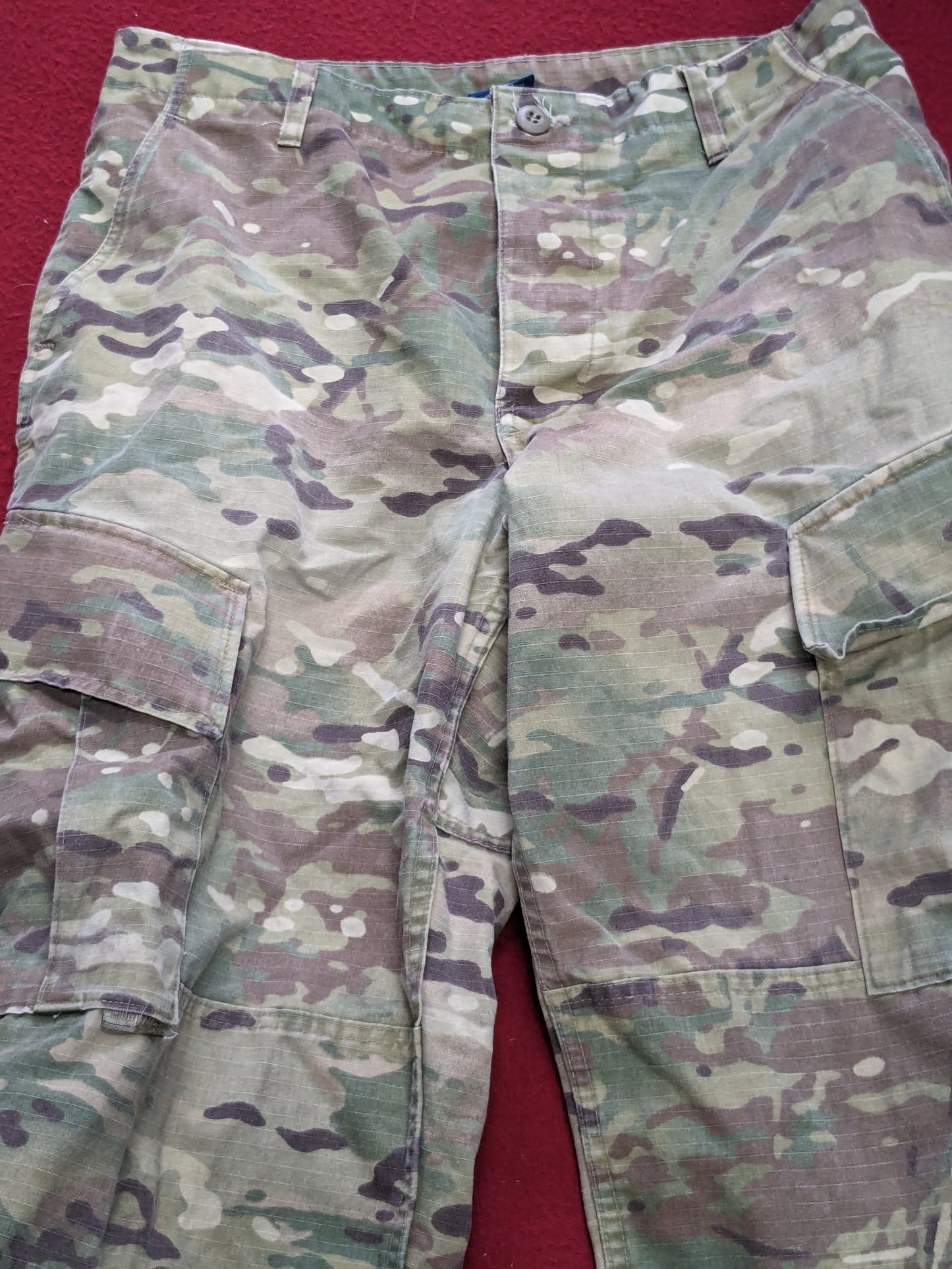 SET of us army medium regular propper traditional ocp uniform top pants air force used (ec12-enu106)