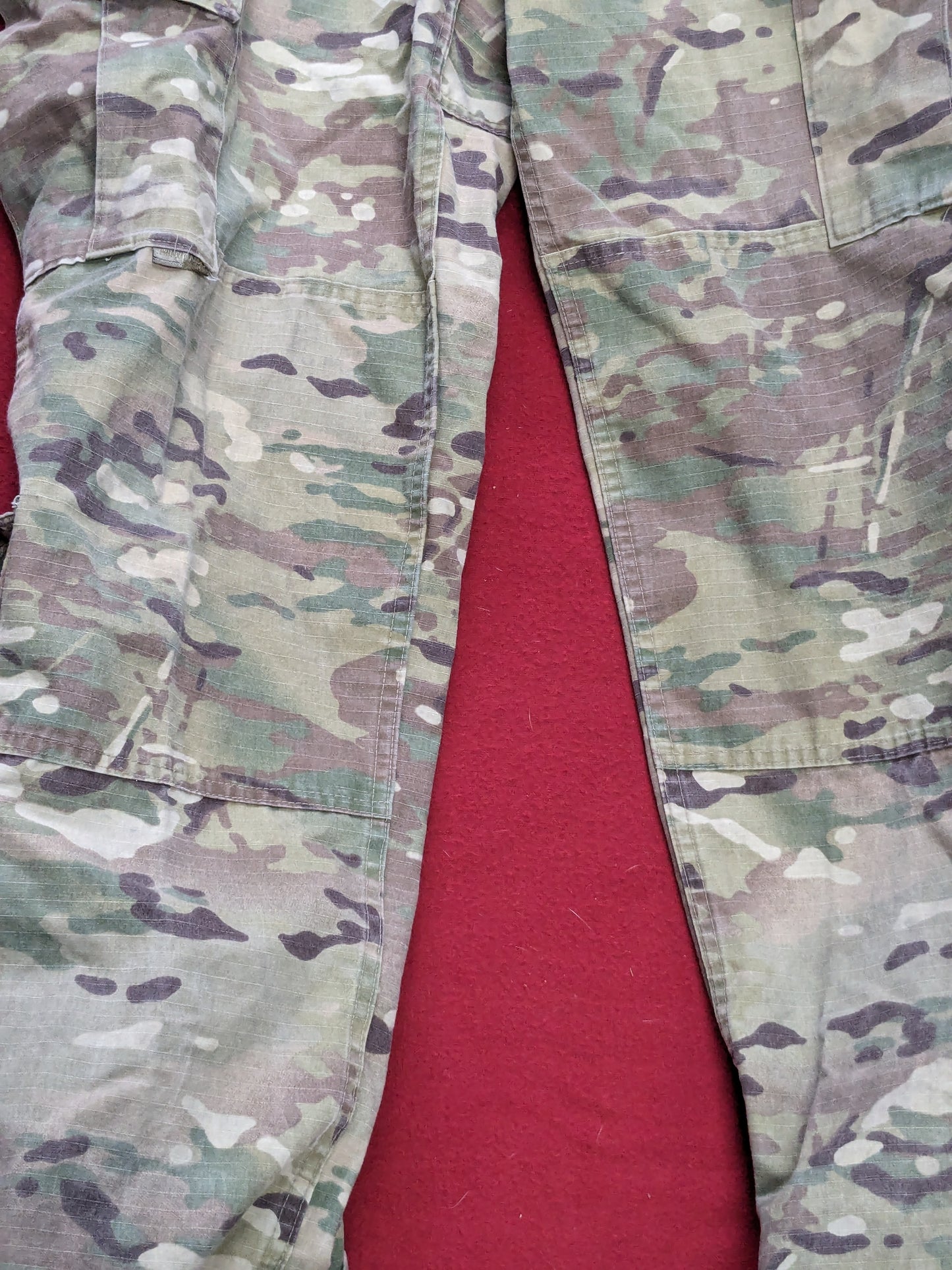 SET of us army medium regular propper traditional ocp uniform top pants air force used (ec12-enu106)