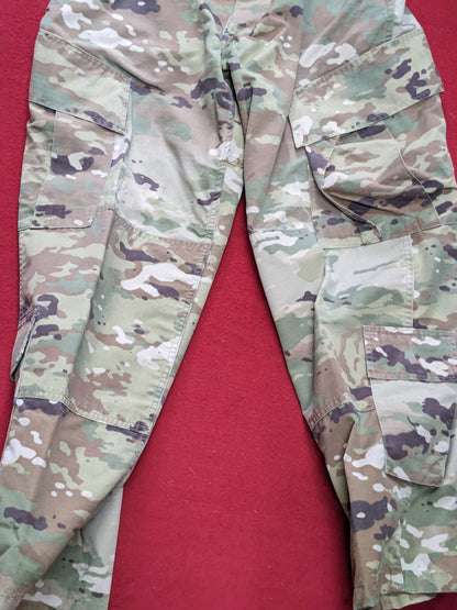 SET of us army medium short traditional ocp uniform top pants air force used (ec11-enu102)