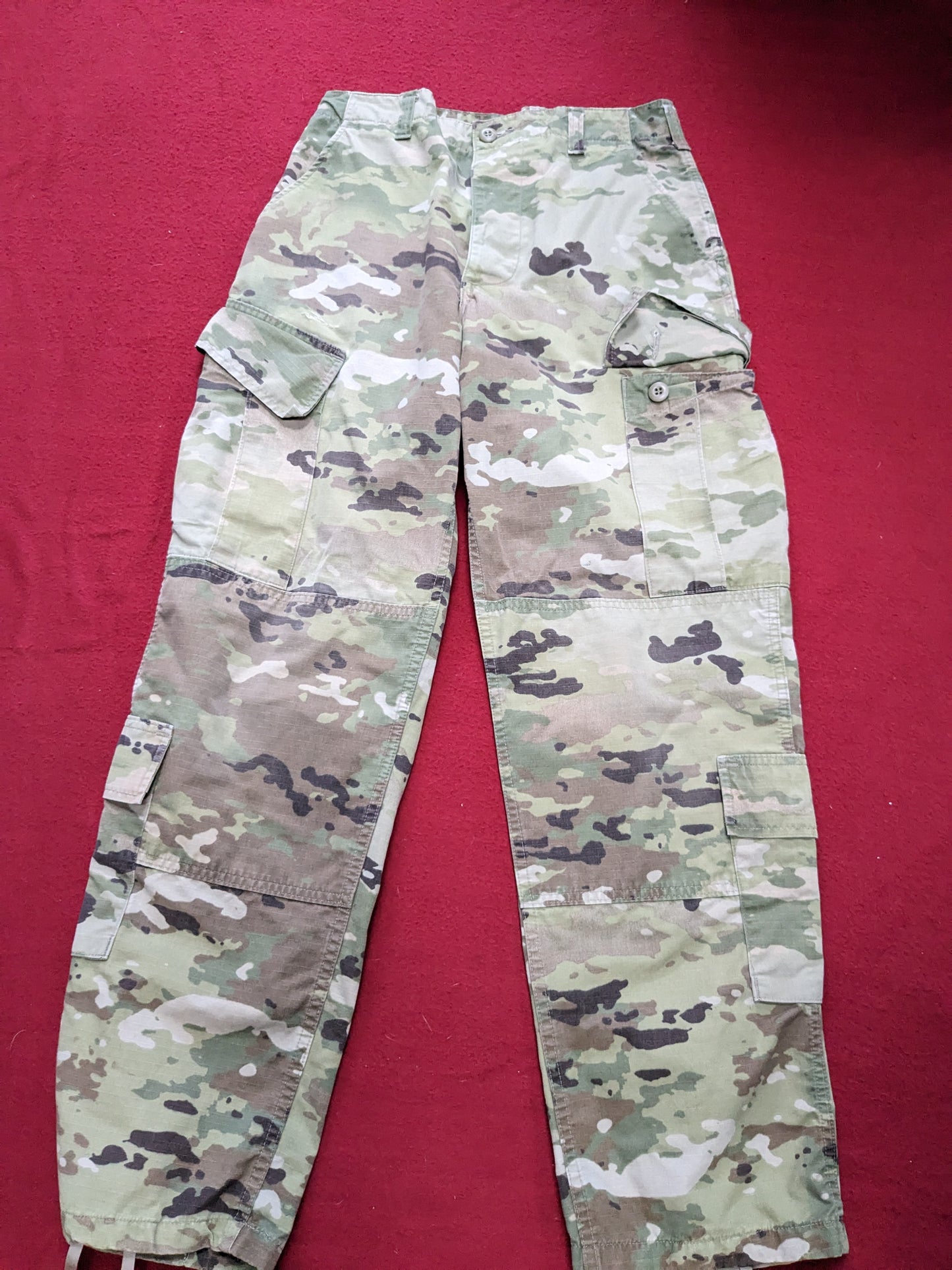 SET of us army small regular traditional ocp uniform top pants air force (ec11-enu105)