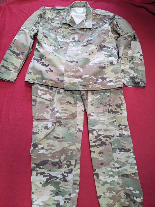 SET of US Army LARGE REGULAR Traditional OCP Uniform Top Pants Air Force (ec12-enu107)