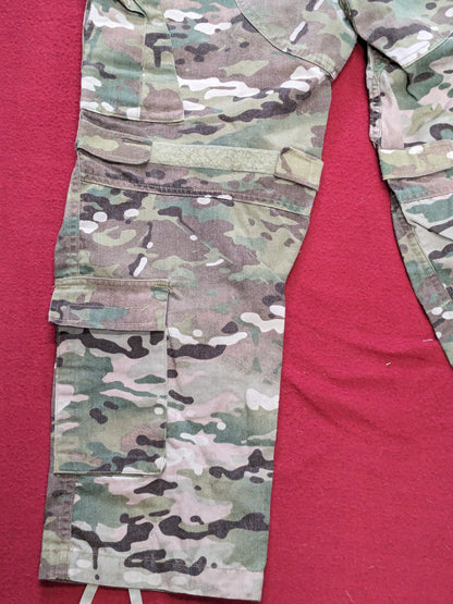 US army deployment medium regular frac combat pants w/ knee pads used (ec10-GUA93)