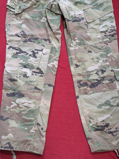 SET of us army small regular traditional ocp uniform top pants air force used (ocp12- ea08-enu114)