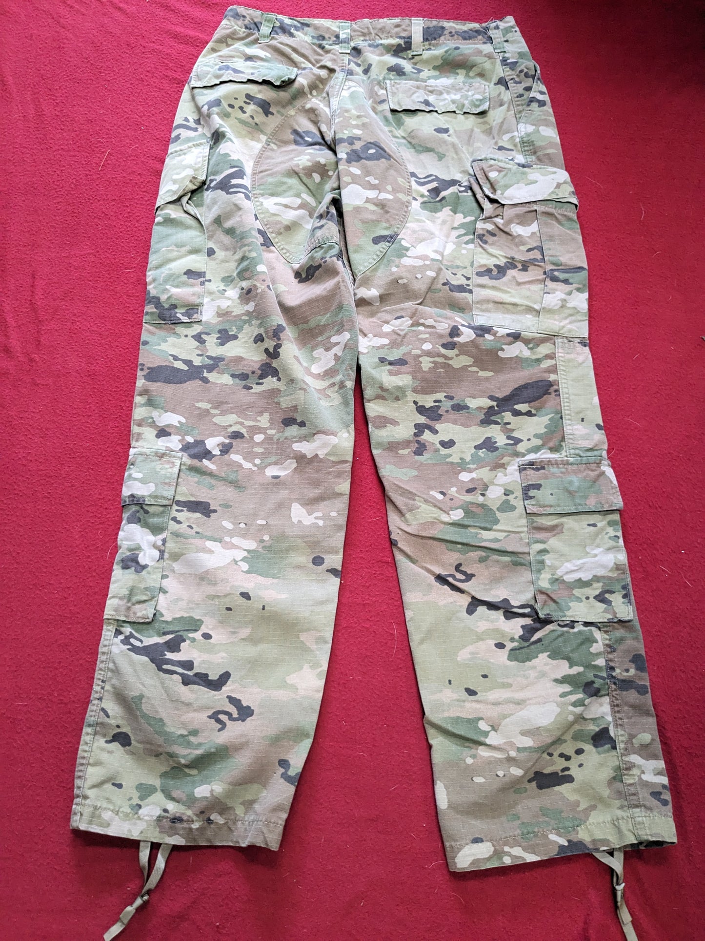 SET of us army small regular traditional ocp uniform top pants air force used (ocp12- ea08-enu114)